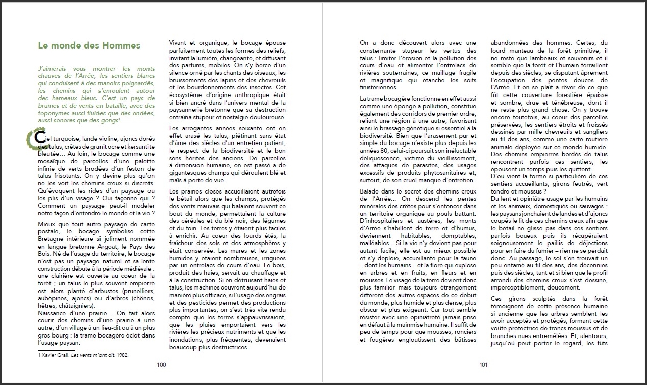 Page du livre